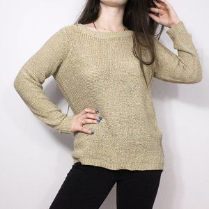 *ONLY ONLGEENA XO LS  NOOS - Jumper in Beige